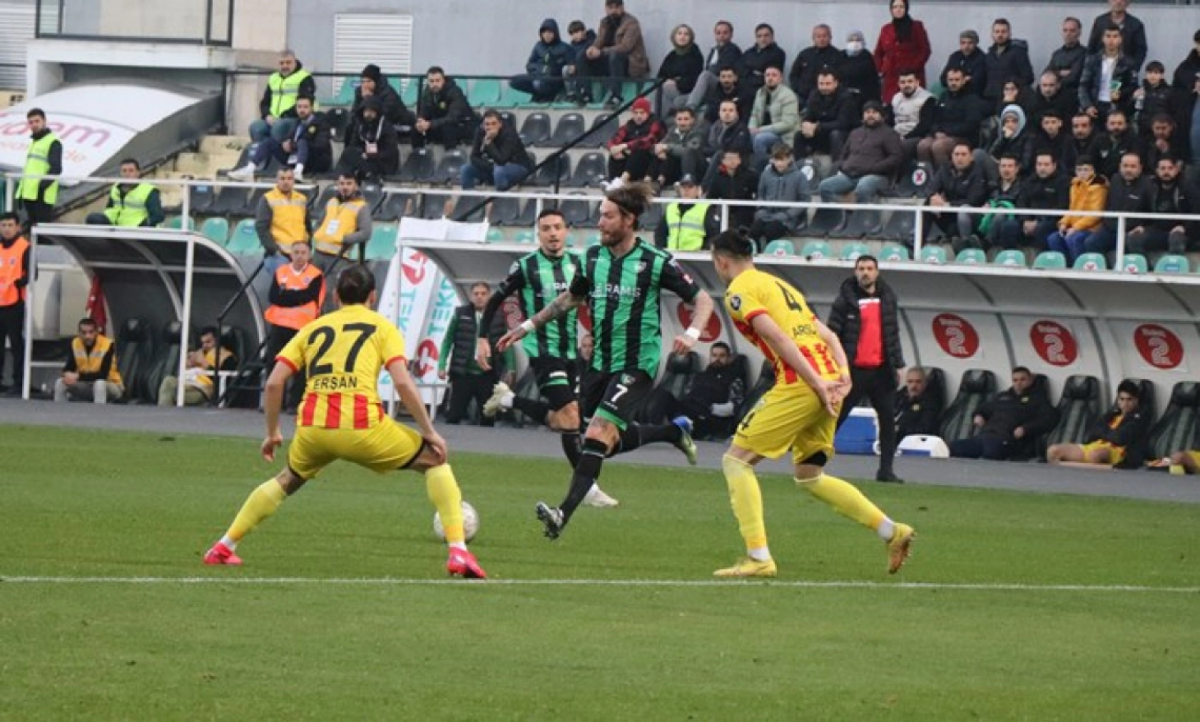 Denizlispor Yeni Malatyaspor Karşılaşmasından Kareler