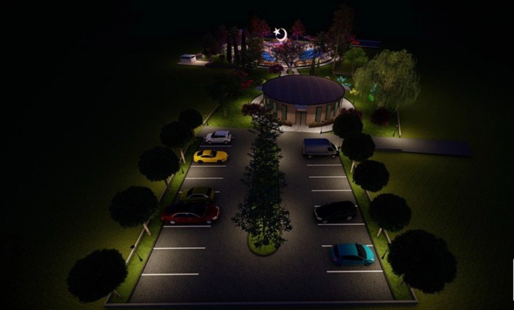 Battalgazi'ye ay-yıldız anıtlı parkyapılacak