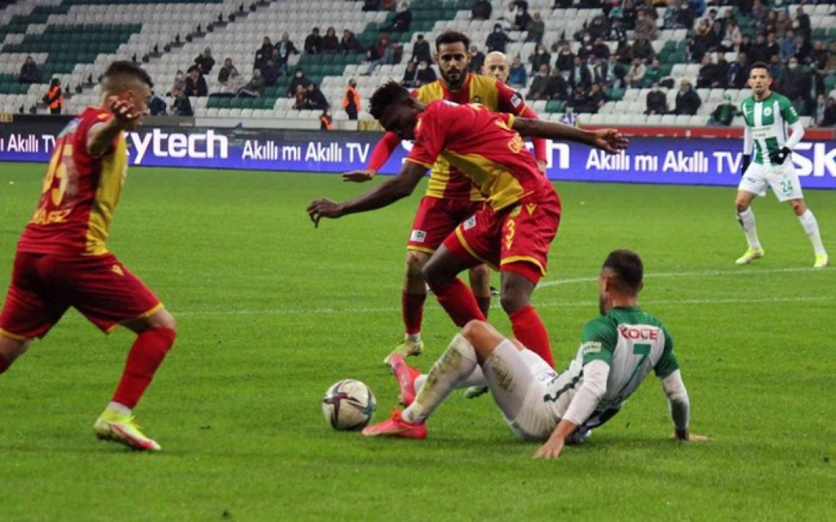 Giresunspor maçından Kareler