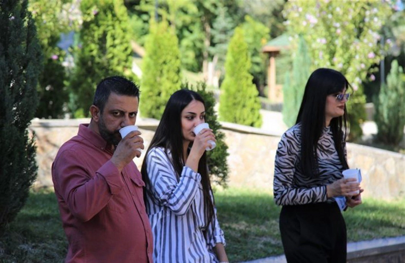 Turizmcilere İspendere Şifalı İçmeleri Tanıtımından Kareler