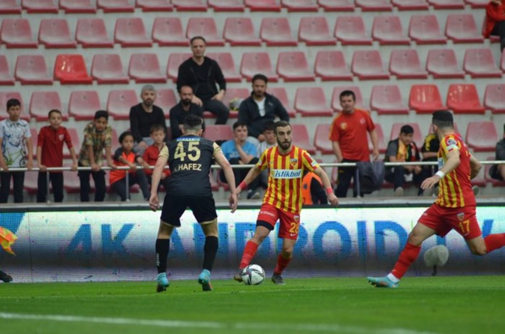 Yukatel Kayserispor Yeni Malatyaspor Karşılaşmasından Kareler