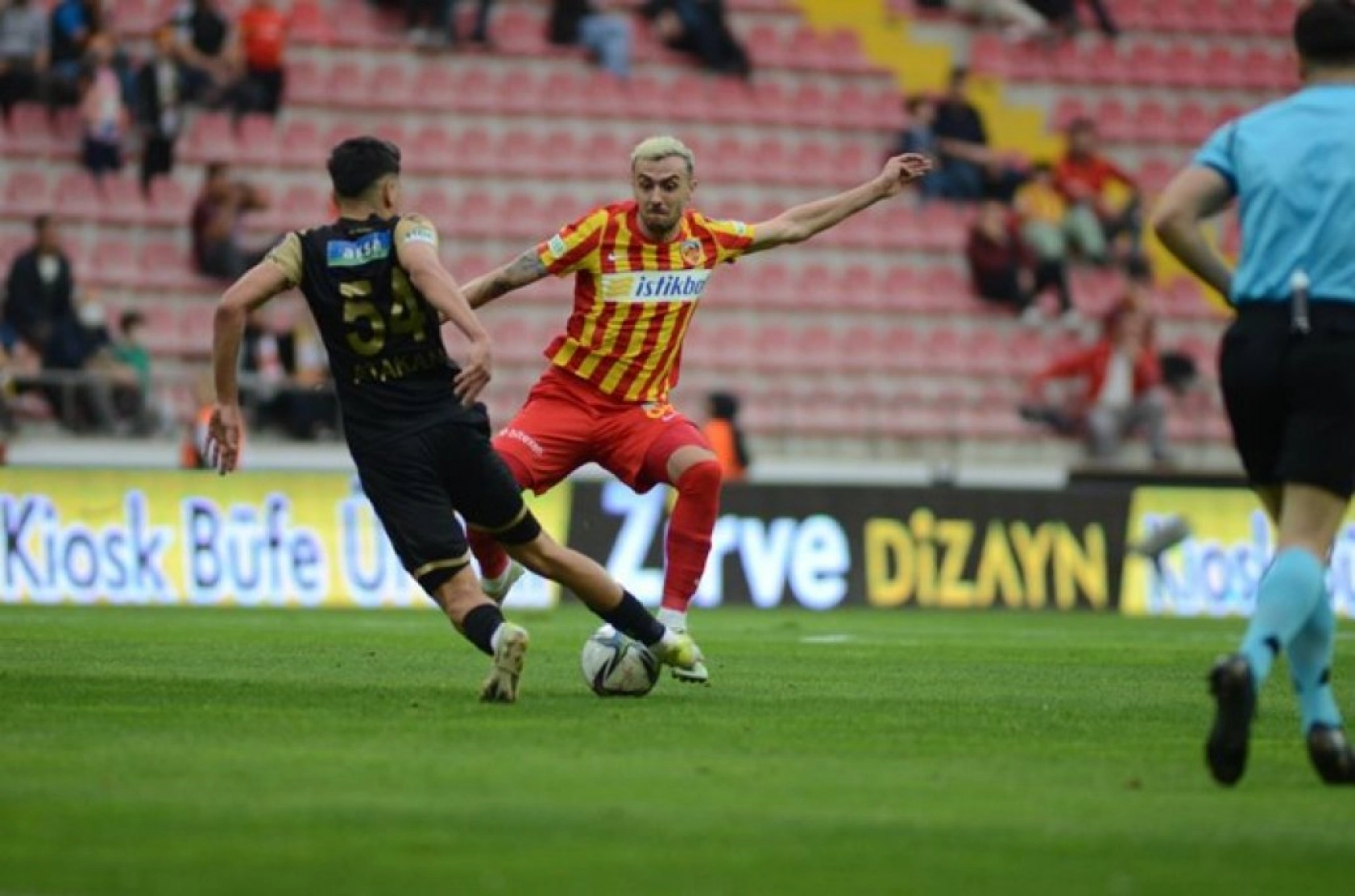 Yukatel Kayserispor Yeni Malatyaspor Karşılaşmasından Kareler