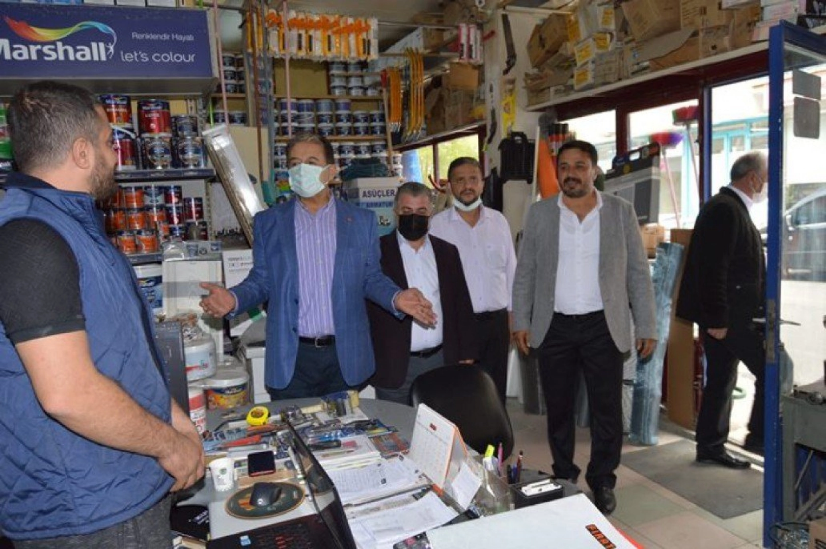 Arapgir İlçe Esnaf Zİyaretindan Kareler