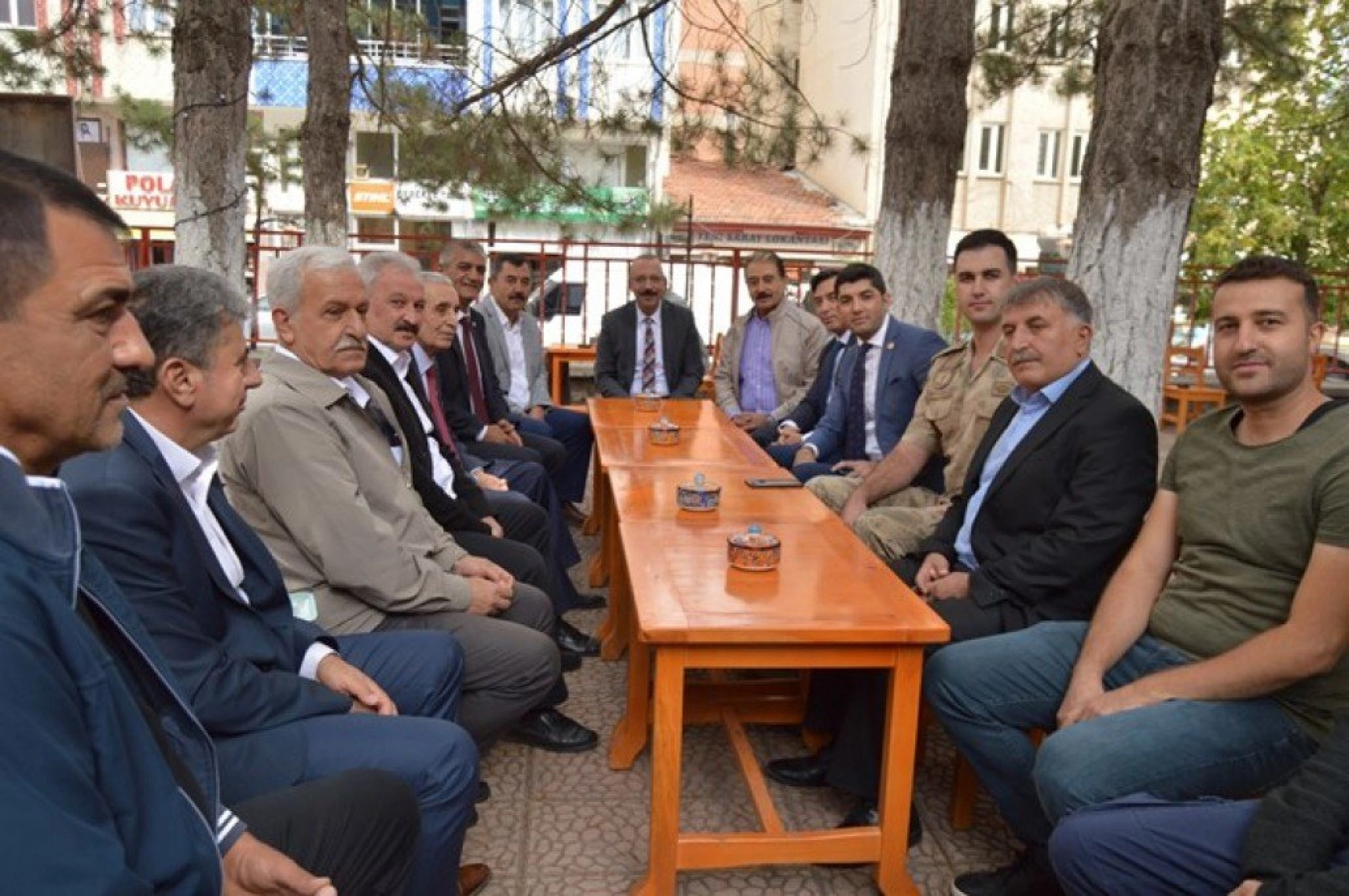 Başkan Keskin'nin Doğan Şehir Esnaf Ziyaretin'den Kareler