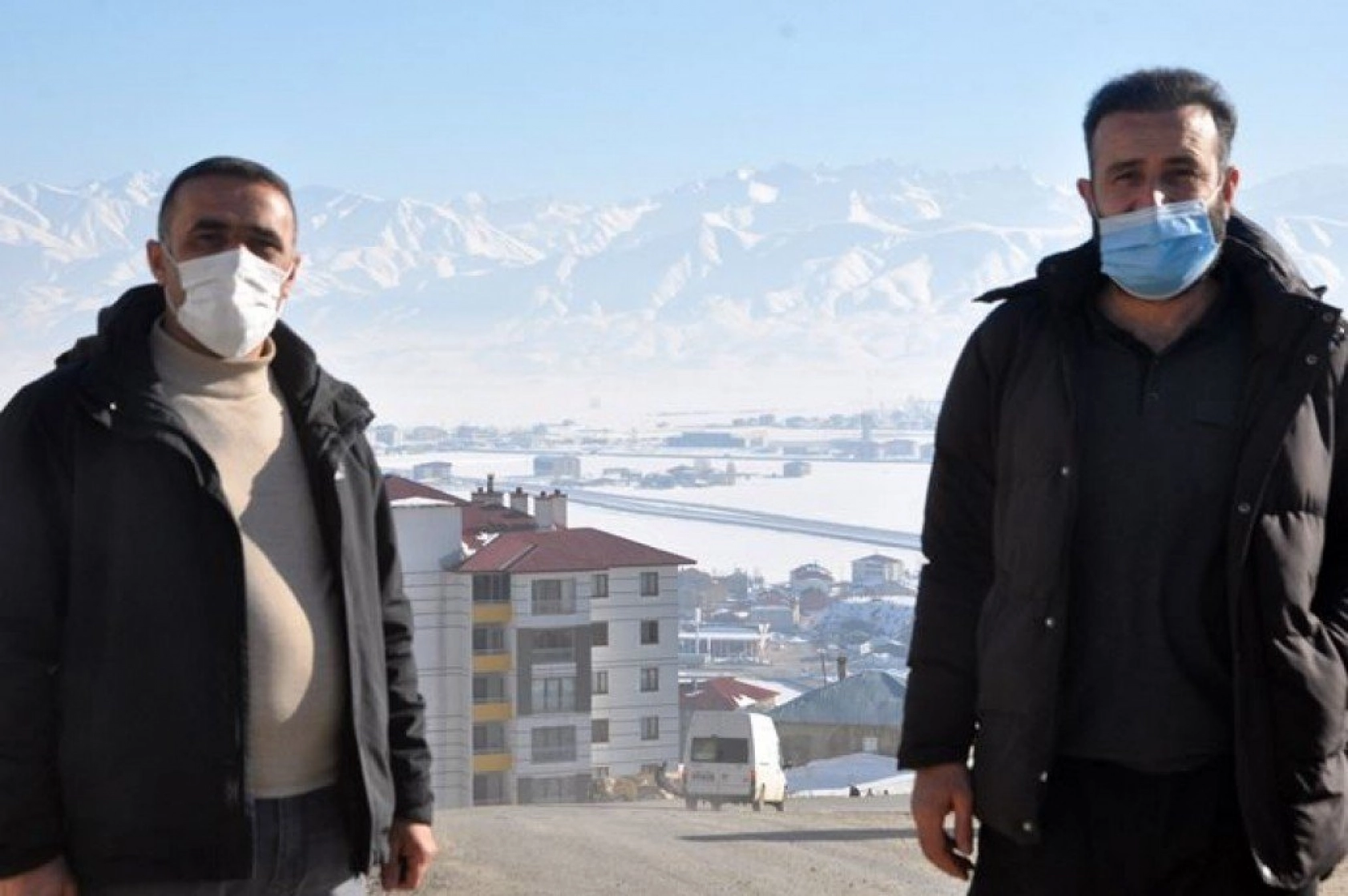 Kar altında güzelleşen Yüksekova