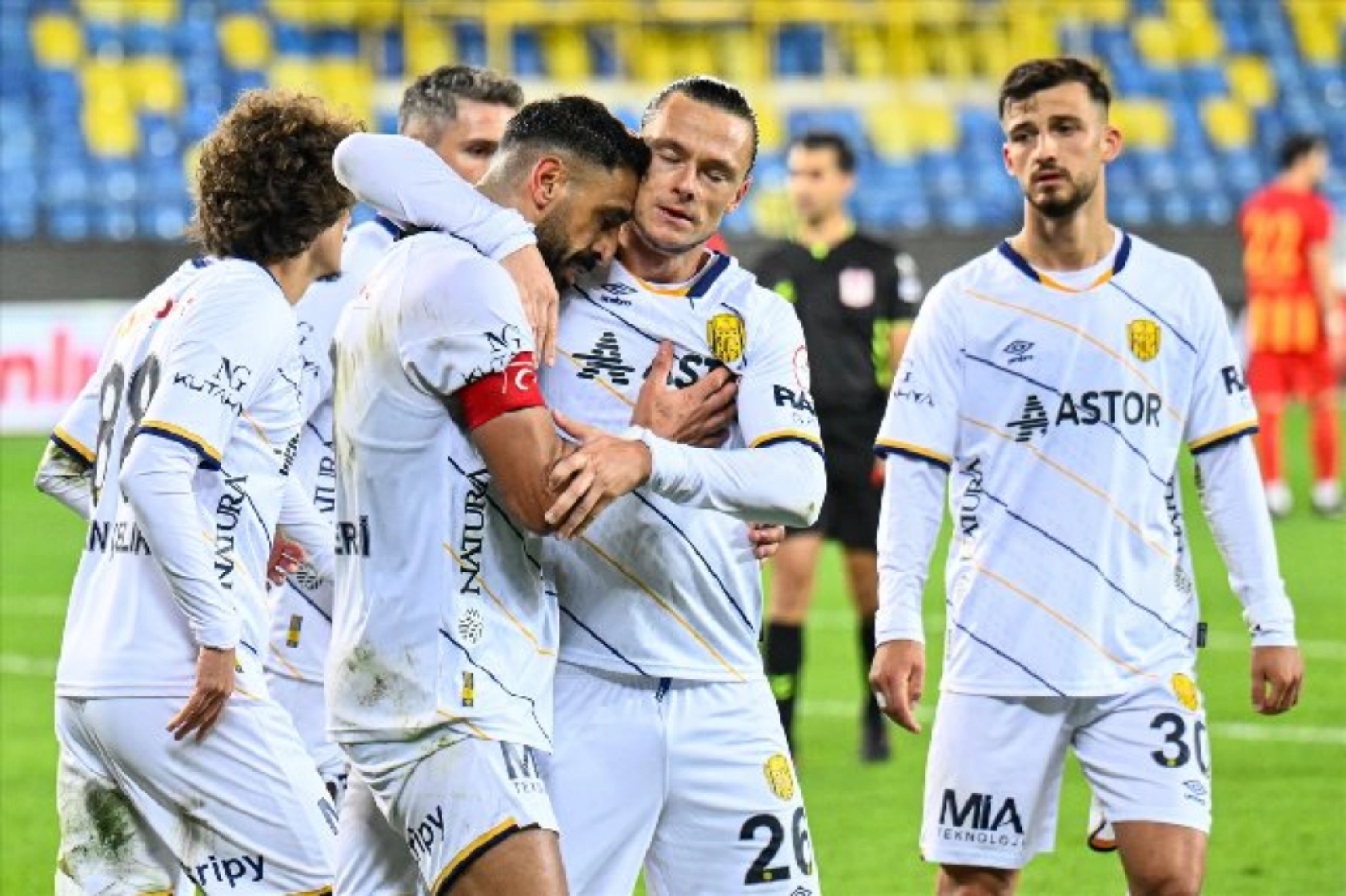Yeni Malatyaspor-MKE Ankaragücü maçından Kareler