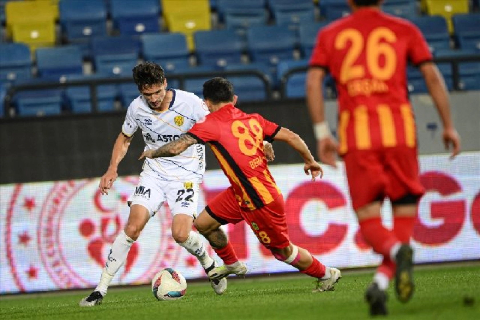 Yeni Malatyaspor-MKE Ankaragücü maçından Kareler