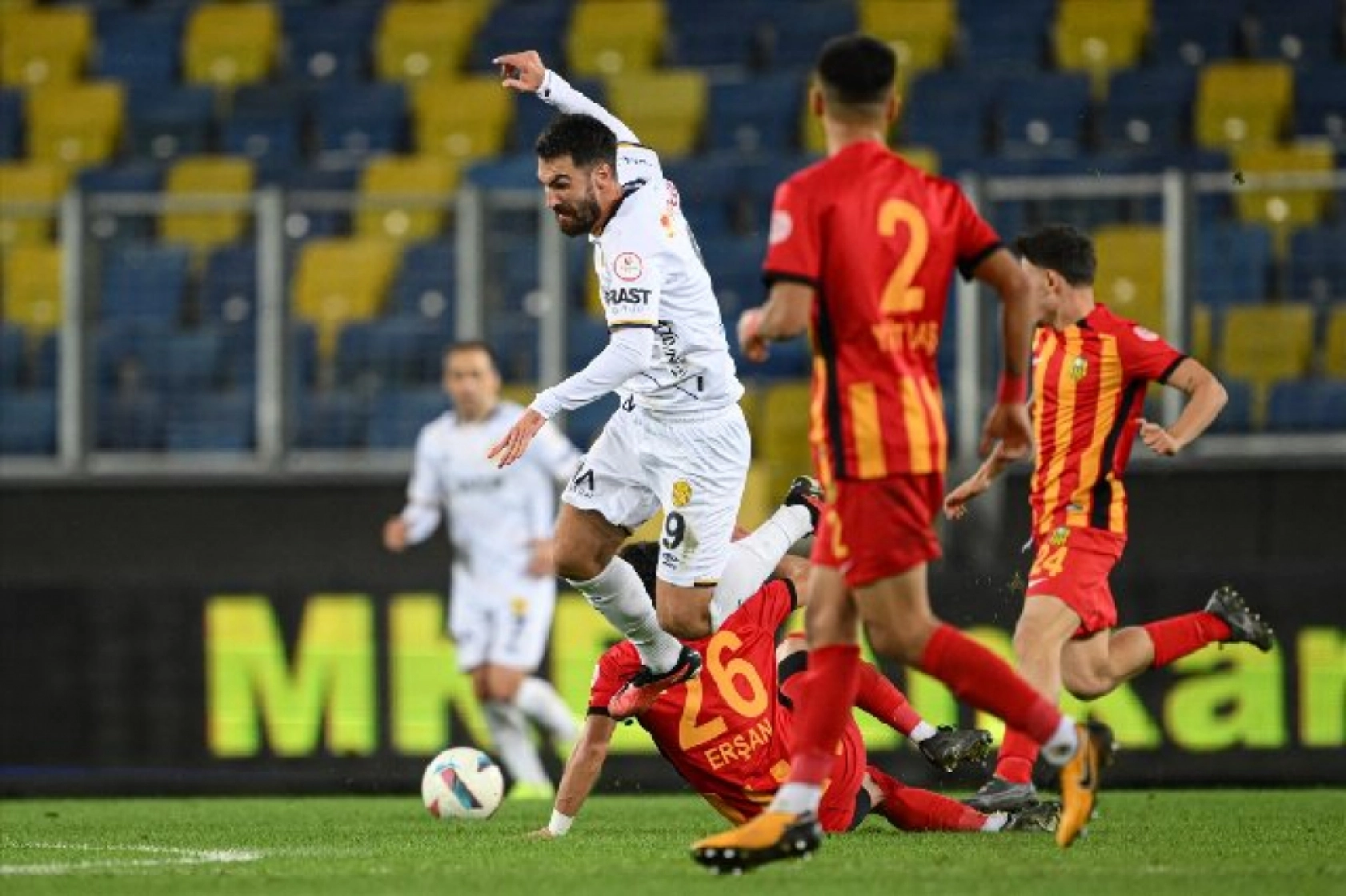 Yeni Malatyaspor-MKE Ankaragücü maçından Kareler