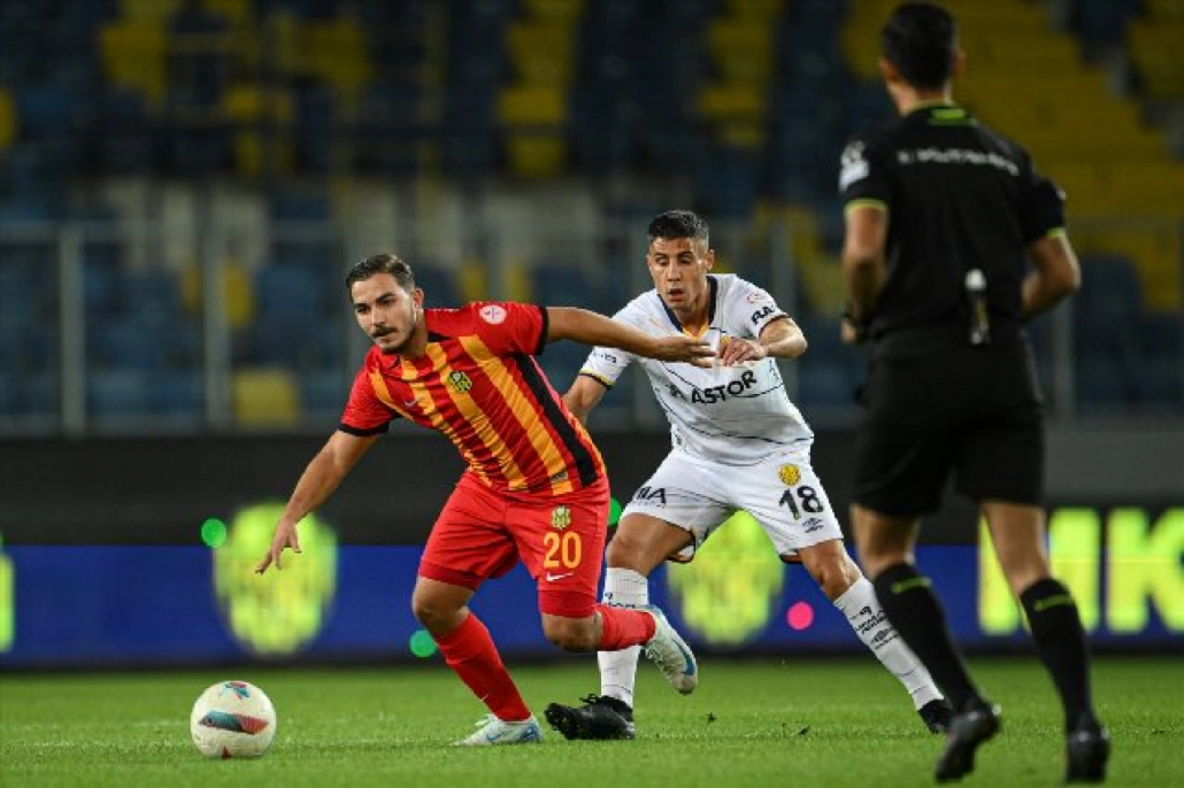 Yeni Malatyaspor-MKE Ankaragücü maçından Kareler