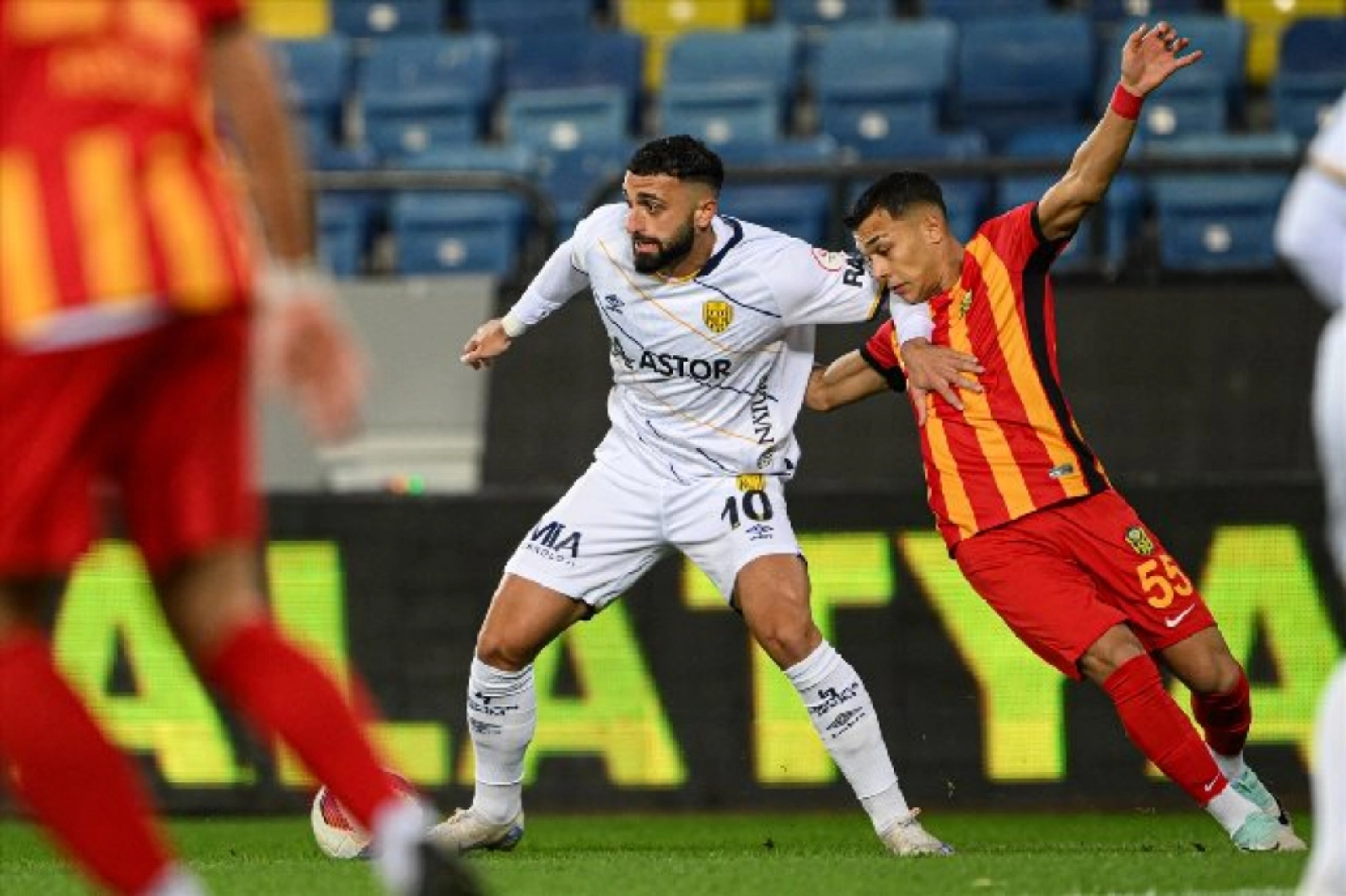 Yeni Malatyaspor-MKE Ankaragücü maçından Kareler