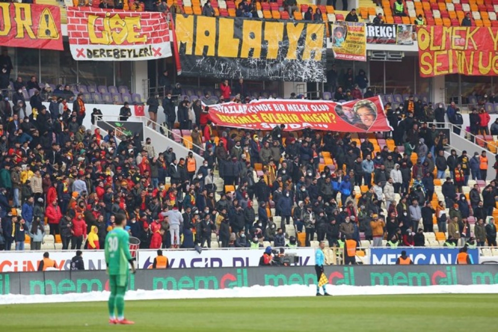 ÖK. Yeni Malatyaspor Beşiktaş Karşılaşmasından Kareler