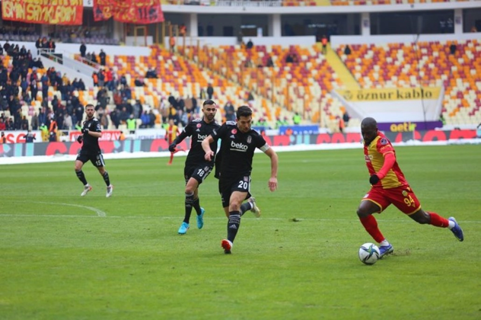 ÖK. Yeni Malatyaspor Beşiktaş Karşılaşmasından Kareler