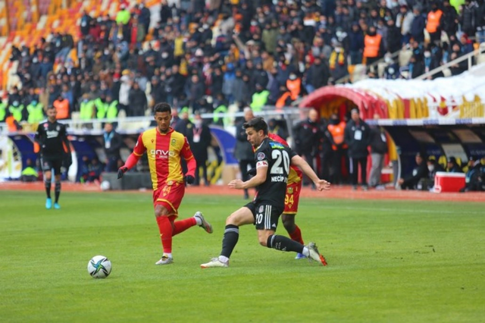 ÖK. Yeni Malatyaspor Beşiktaş Karşılaşmasından Kareler