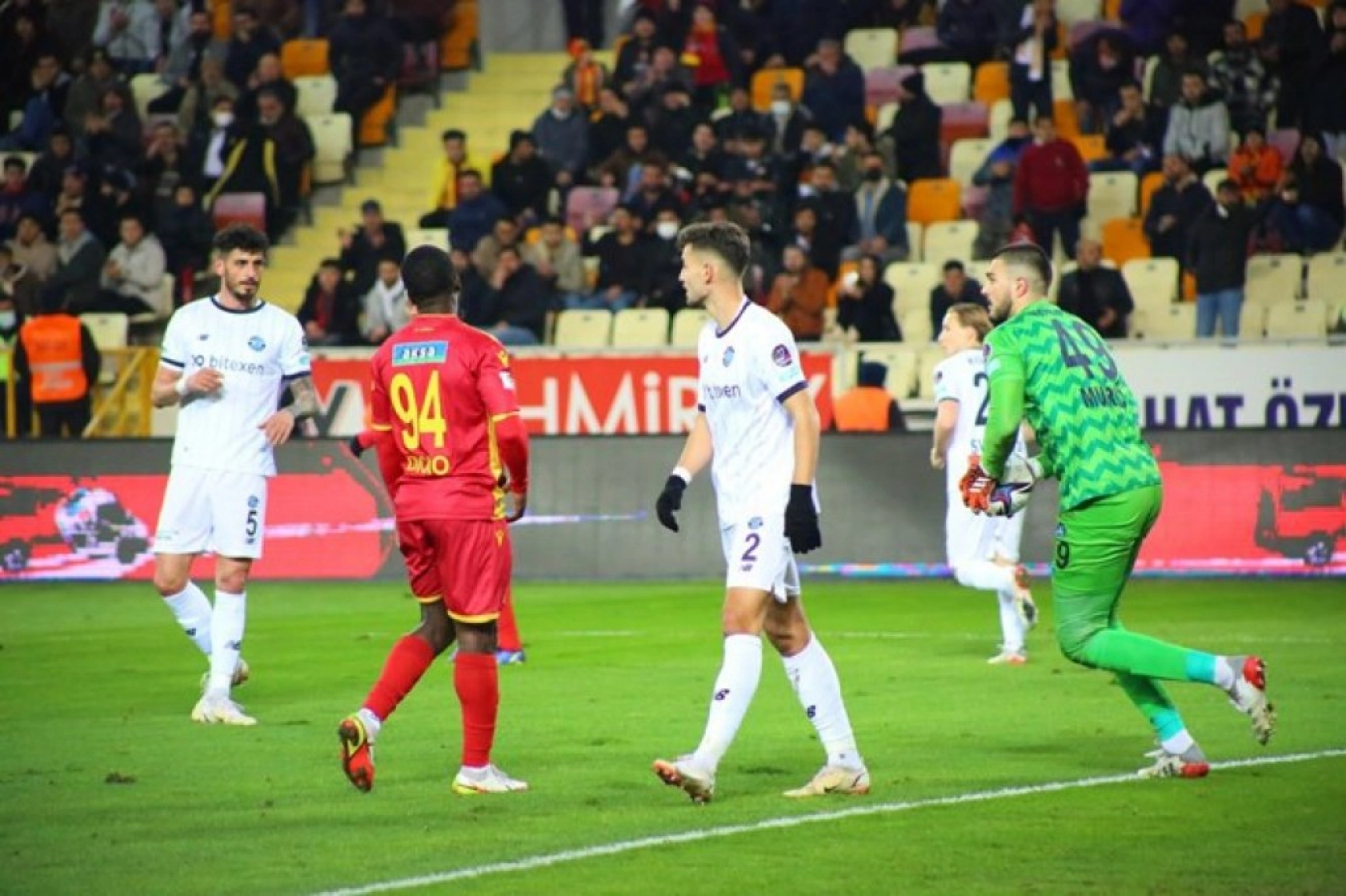 Yeni Malatyaspor Adana Demirspor Karşılaşmasından Kareler