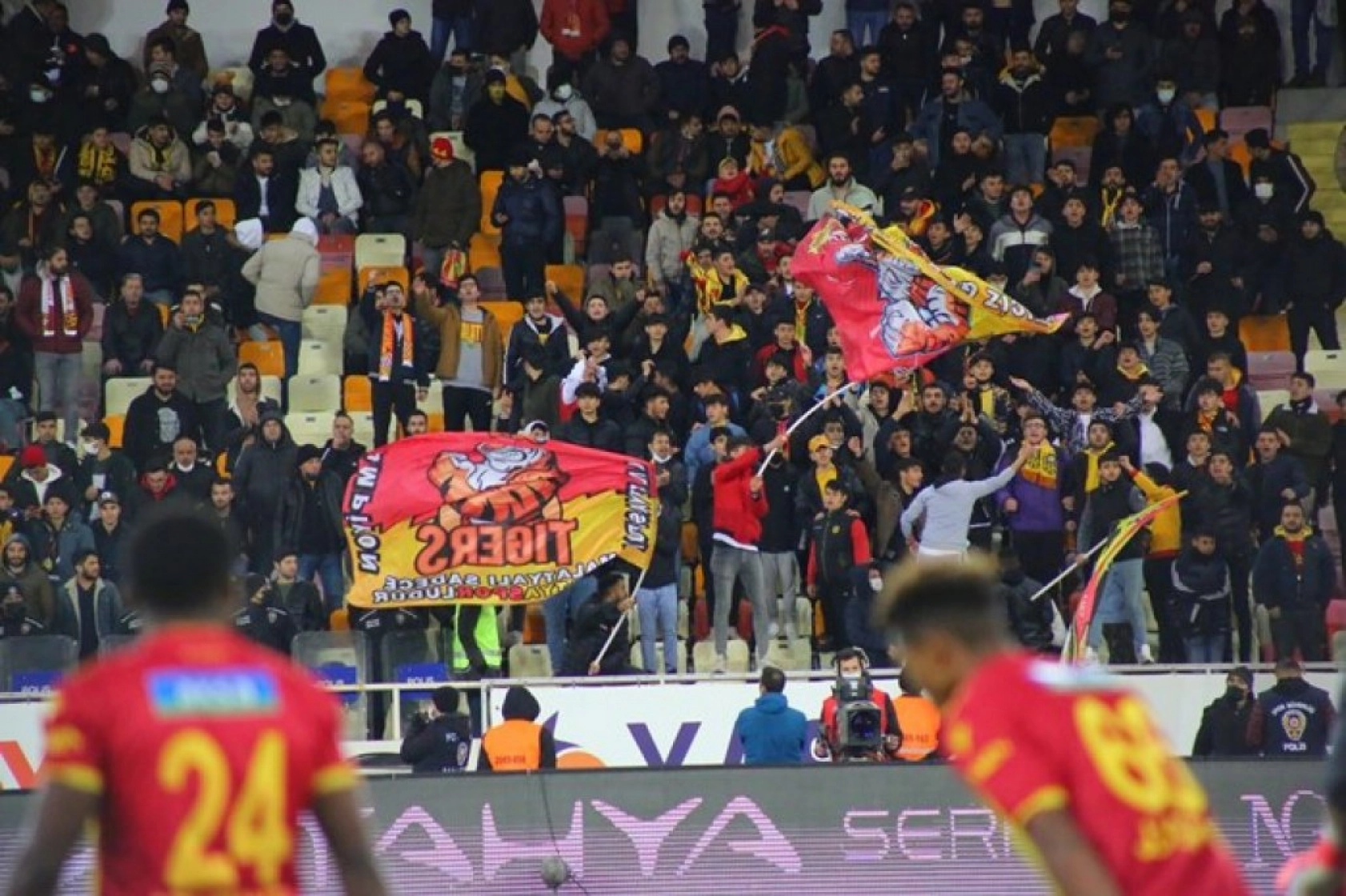 Yeni Malatyaspor Adana Demirspor Karşılaşmasından Kareler