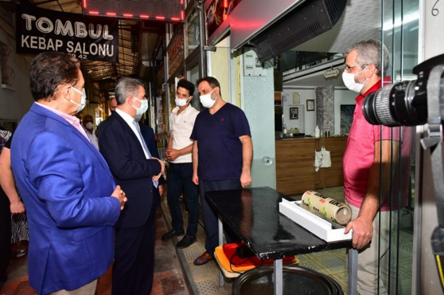 Vali Baruş Ve Keskin'den Esnaf Ziyareti