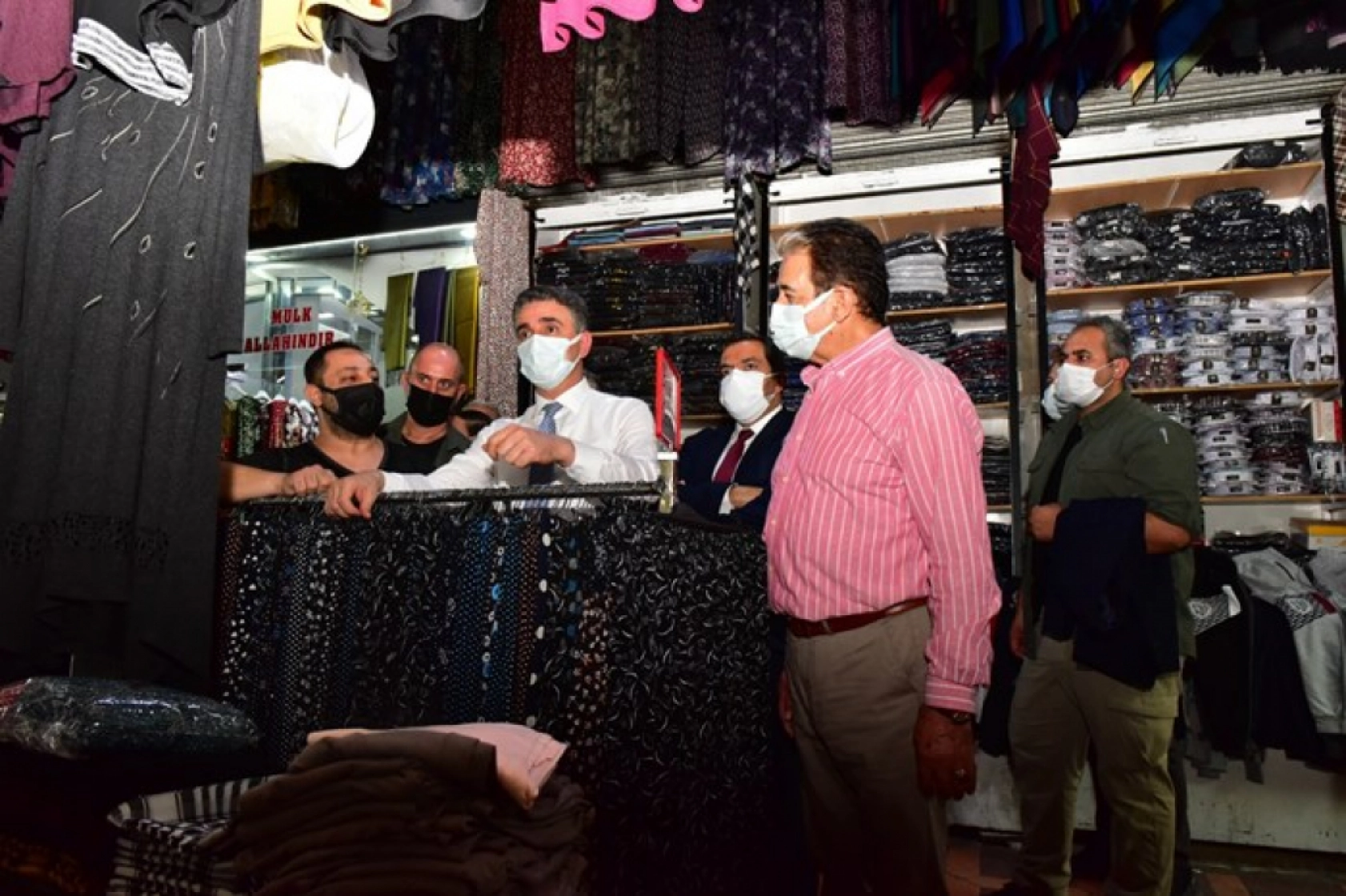 Vali Baruş Ve Keskin'den Esnaf Ziyareti