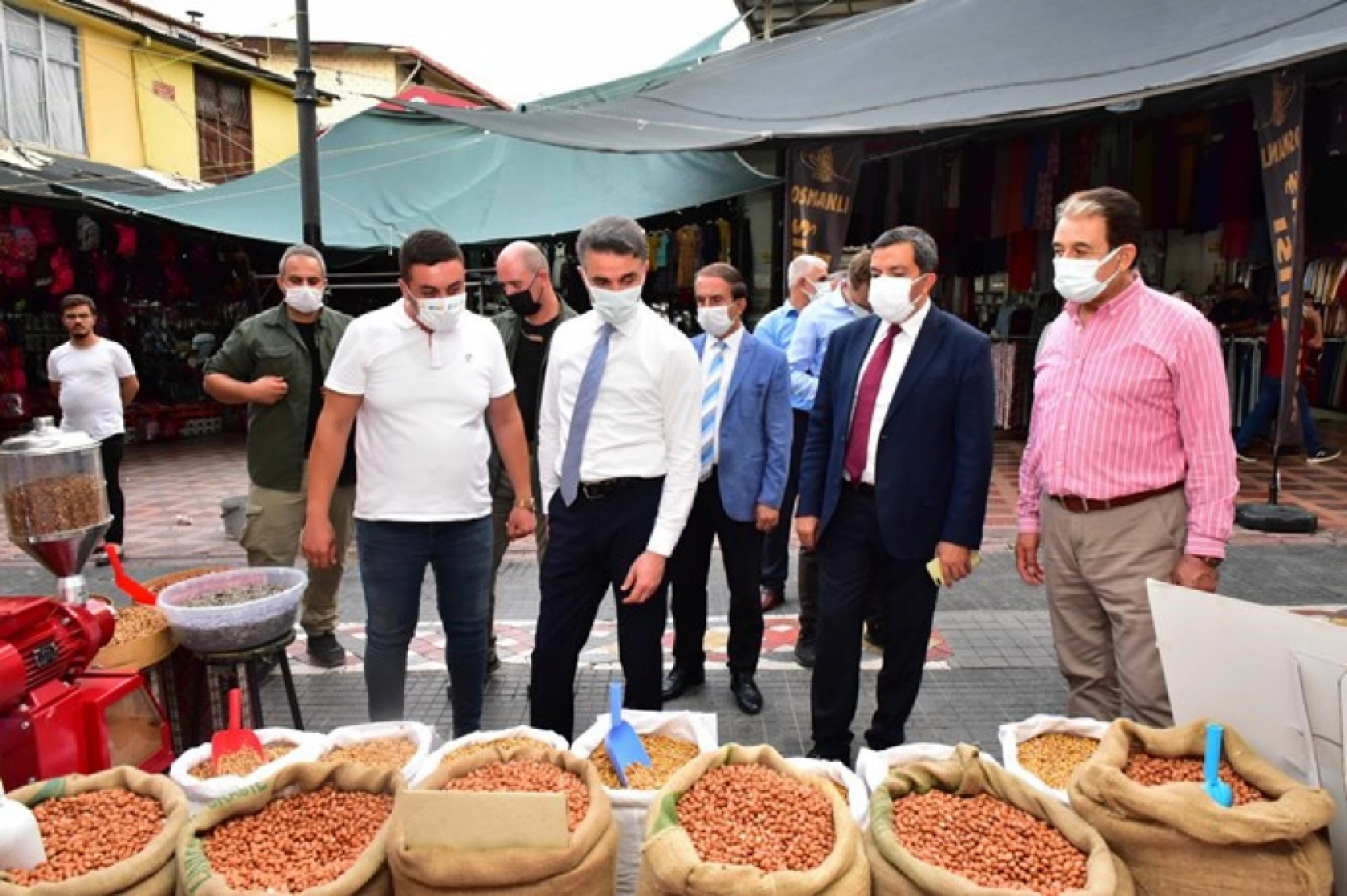 Vali Baruş Ve Keskin'den Esnaf Ziyareti