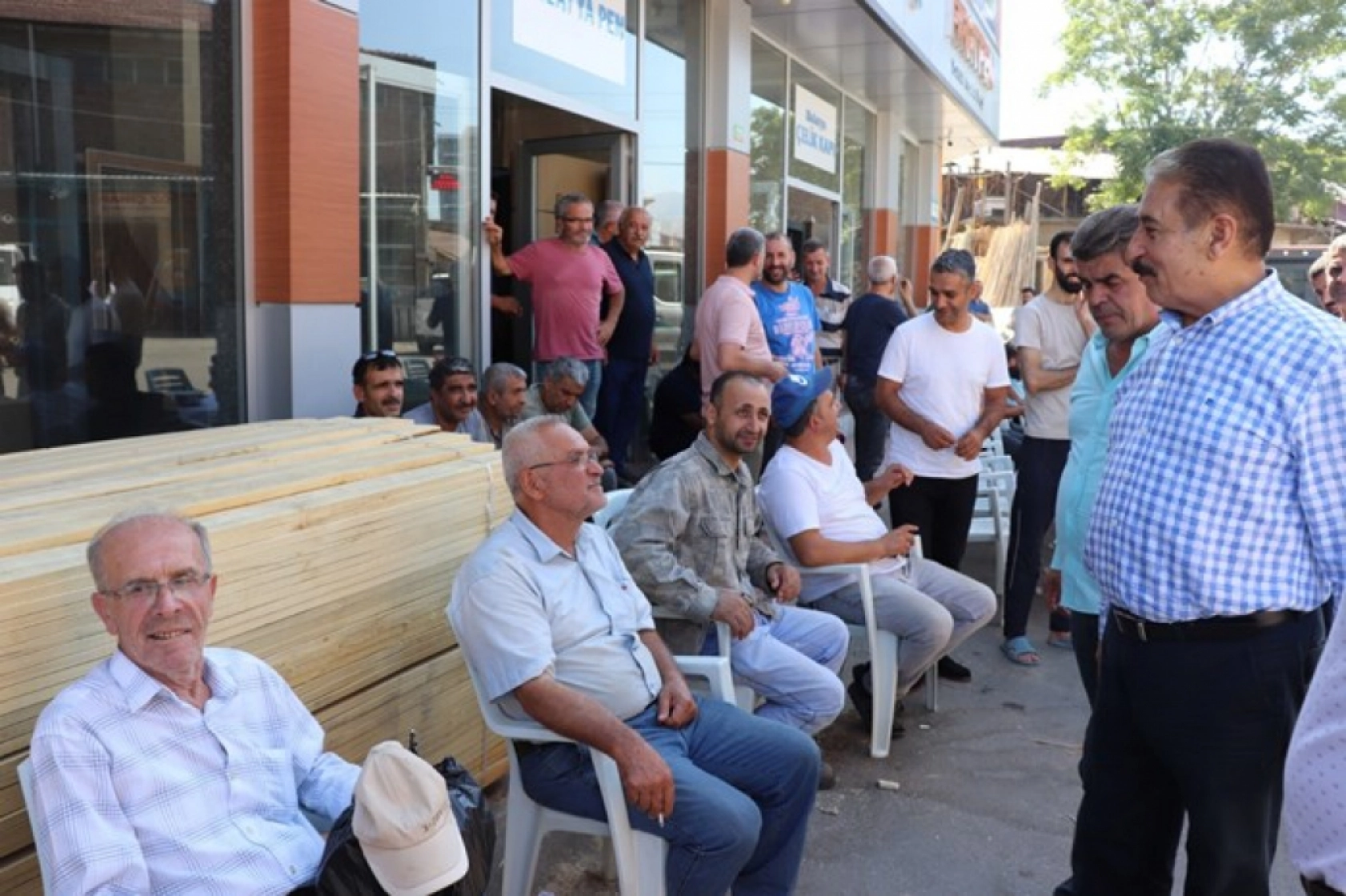 Keskin'den sanayi esnafına ziyaret