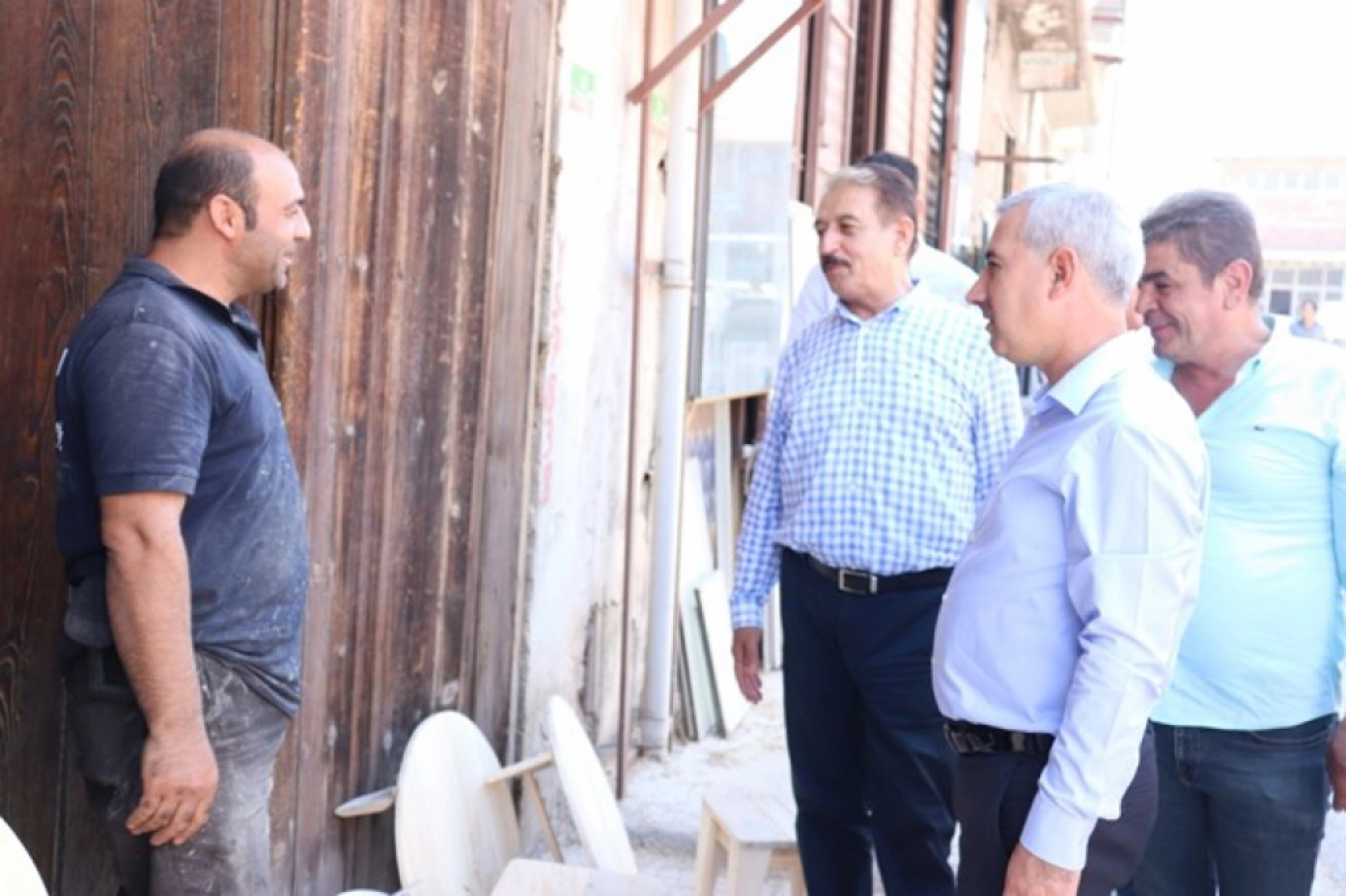 Keskin'den sanayi esnafına ziyaret