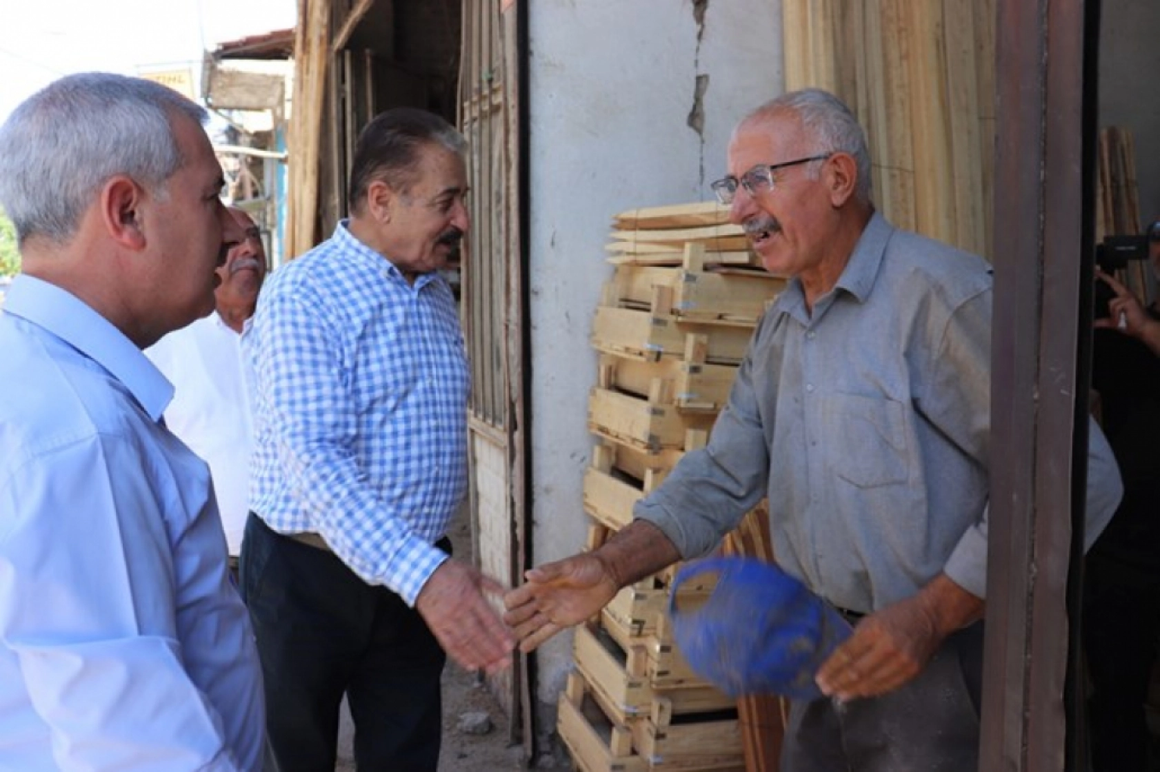 Keskin'den sanayi esnafına ziyaret