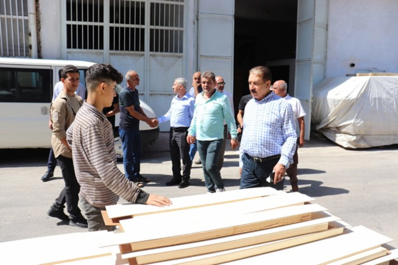 Keskin'den sanayi esnafına ziyaret