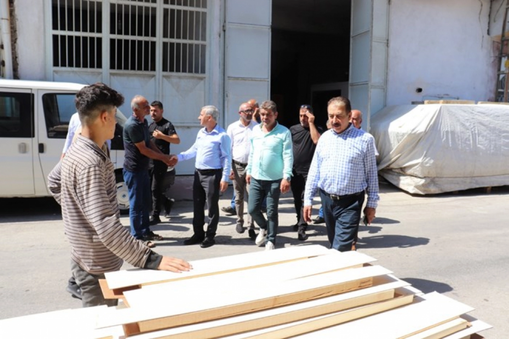 Keskin'den sanayi esnafına ziyaret