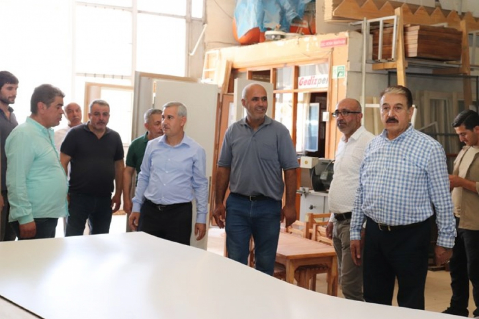 Keskin'den sanayi esnafına ziyaret