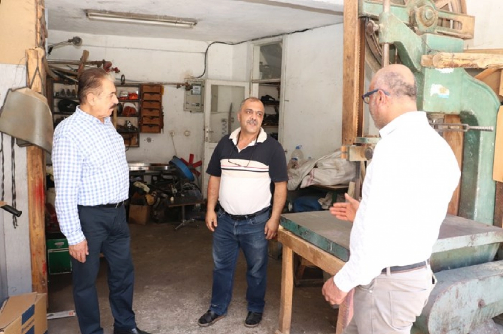 Keskin'den sanayi esnafına ziyaret