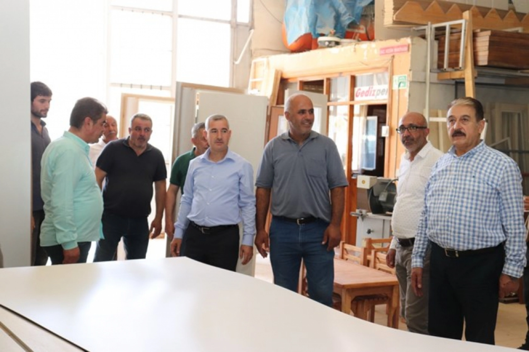 Keskin'den sanayi esnafına ziyaret