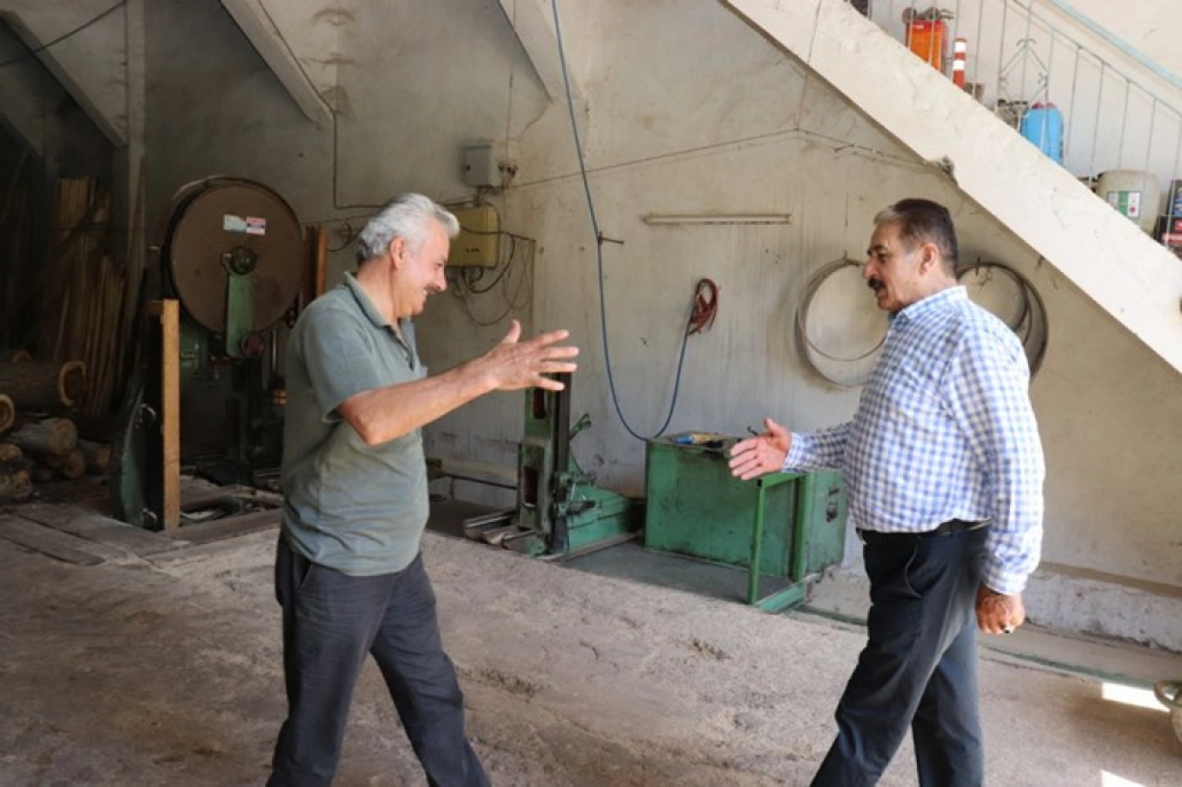 Keskin'den sanayi esnafına ziyaret