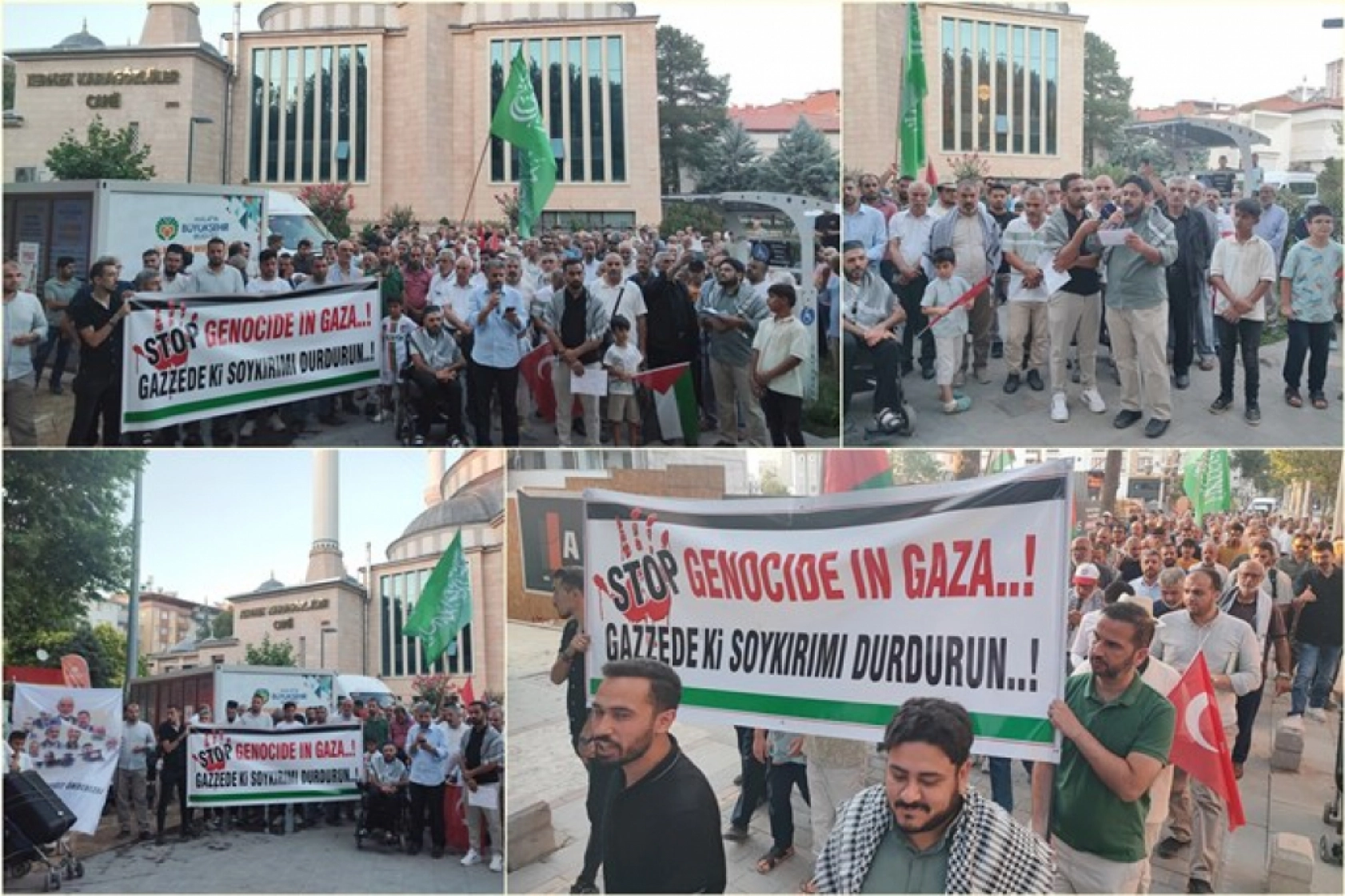 Malatya'da Gazze İçin Yürüyüş: ''Zaman Nutuk Zamanı Değil, Eylem Zamanı!''