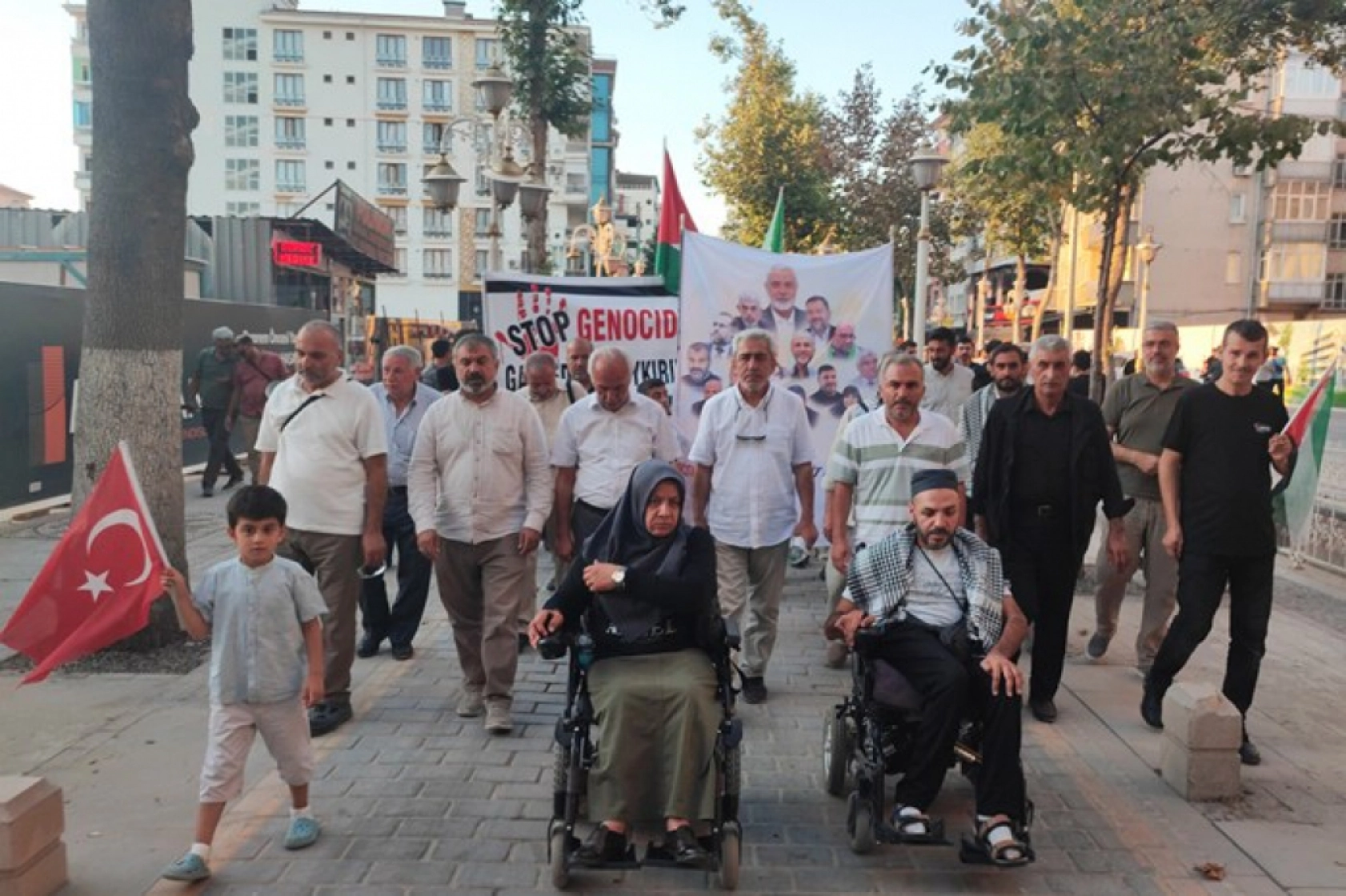 Malatya'da Gazze İçin Yürüyüş: ''Zaman Nutuk Zamanı Değil, Eylem Zamanı!''
