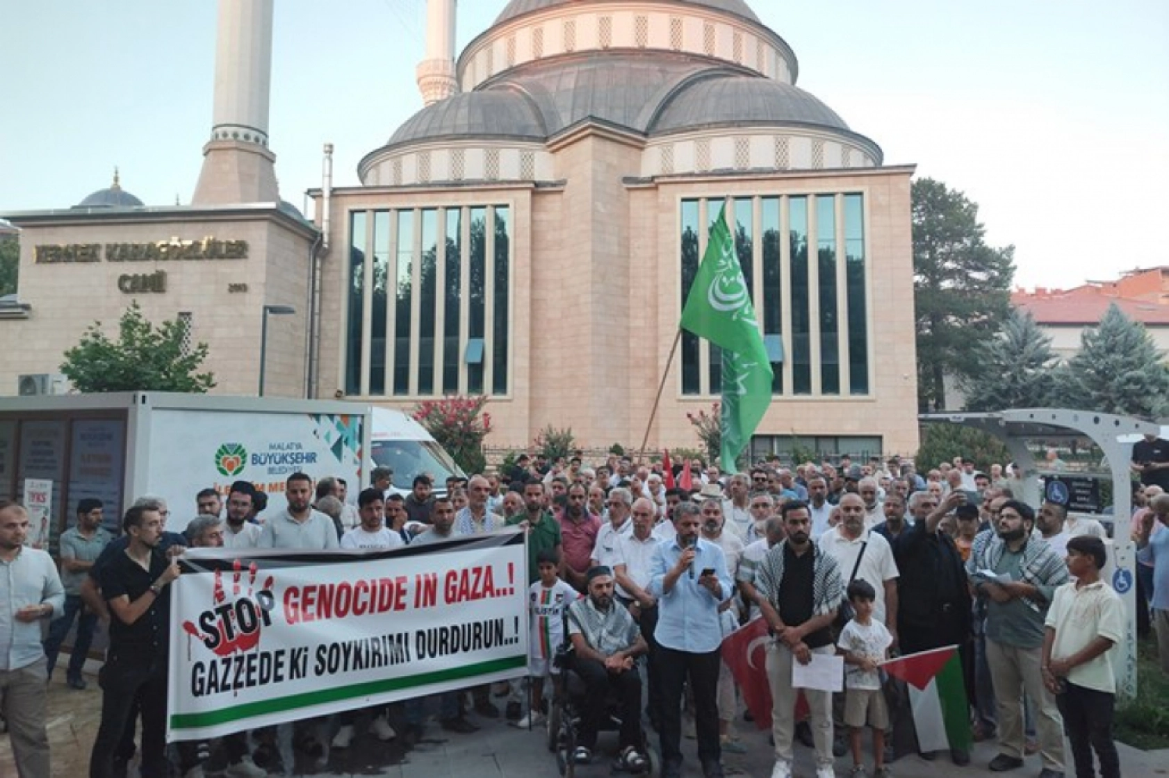 Malatya'da Gazze İçin Yürüyüş: ''Zaman Nutuk Zamanı Değil, Eylem Zamanı!''