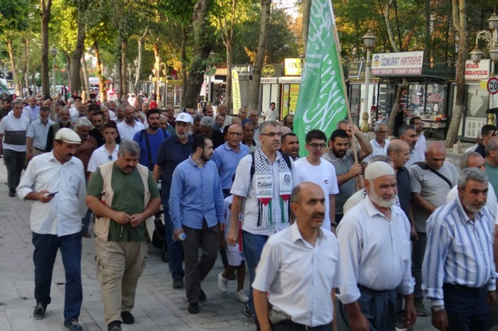 Malatya'da Gazze İçin Yürüyüş: ''Zaman Nutuk Zamanı Değil, Eylem Zamanı!''