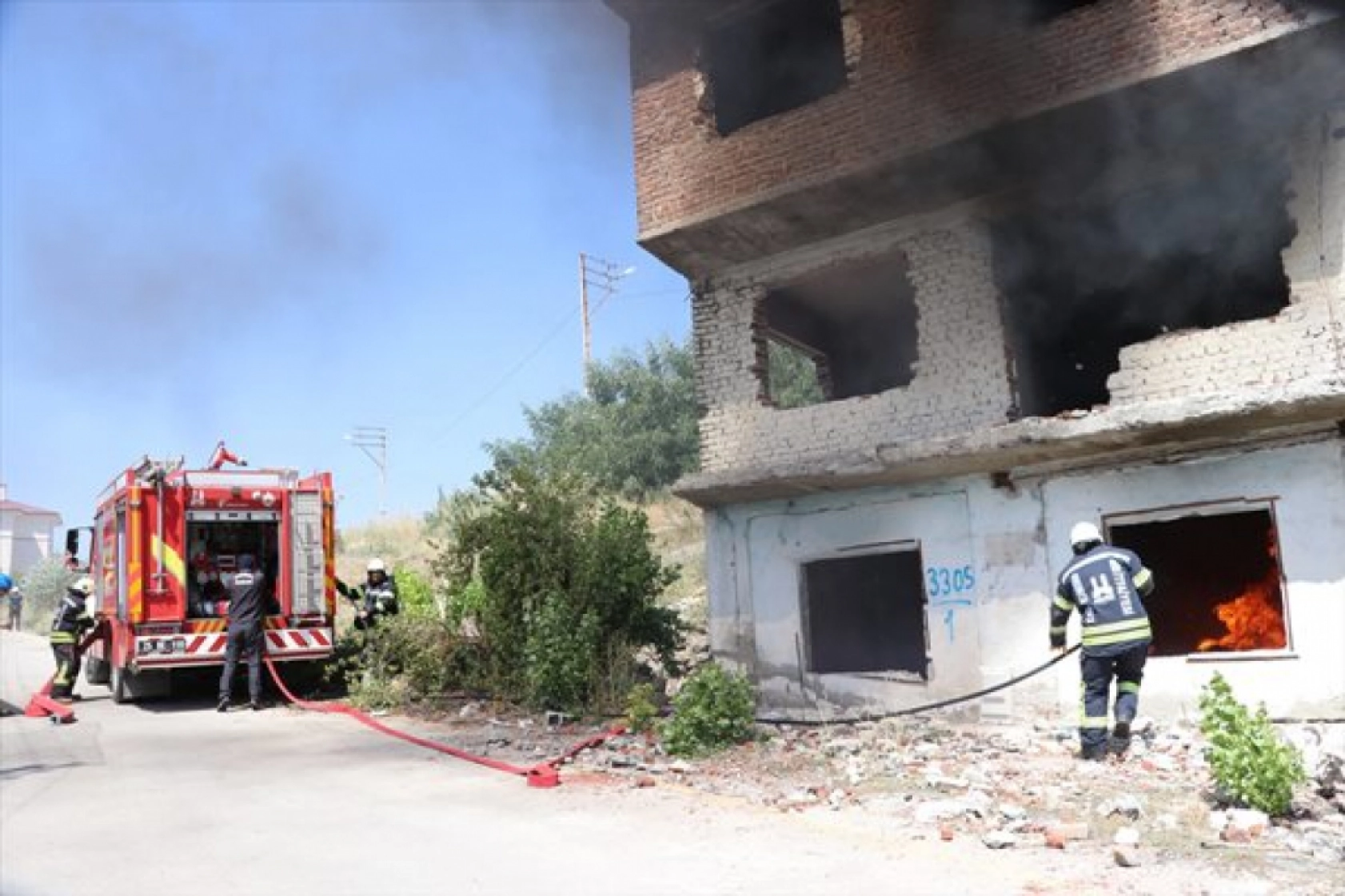 Erzurum'da Deprem Saha Tatbikatı yapıldı