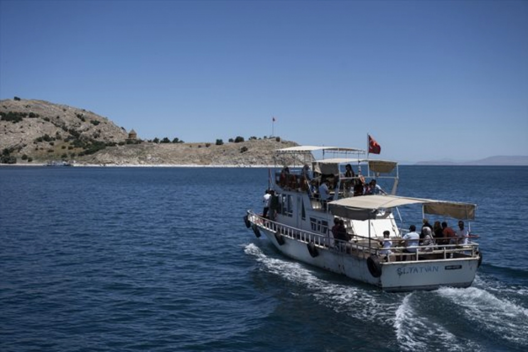 Van Gölü'ndeki Akdamar Adası