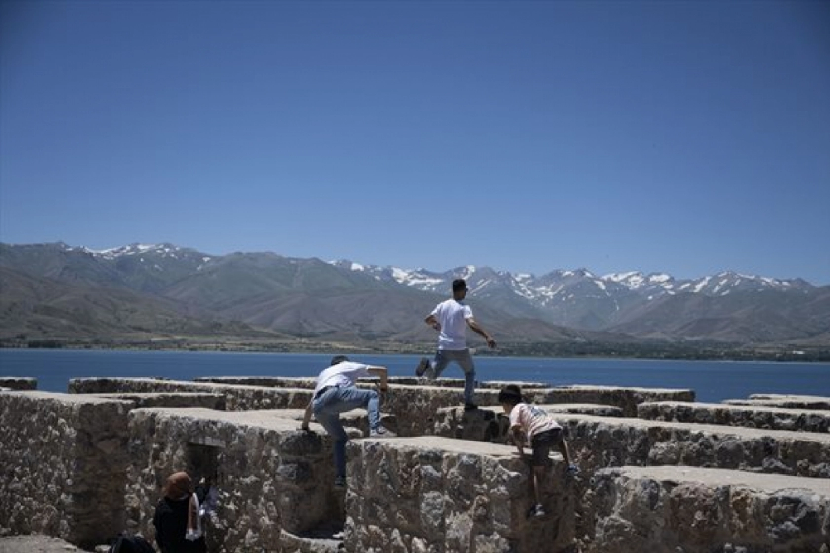 Van Gölü'ndeki Akdamar Adası