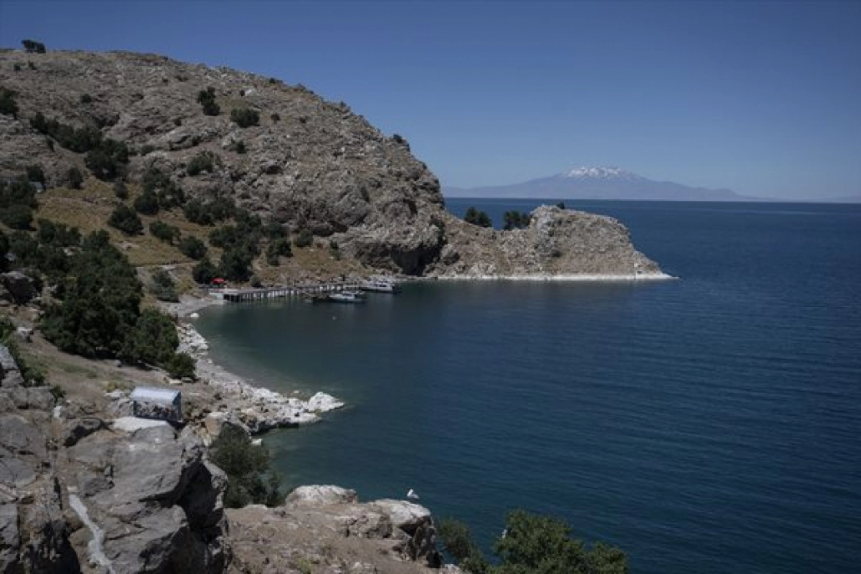 Van Gölü'ndeki Akdamar Adası