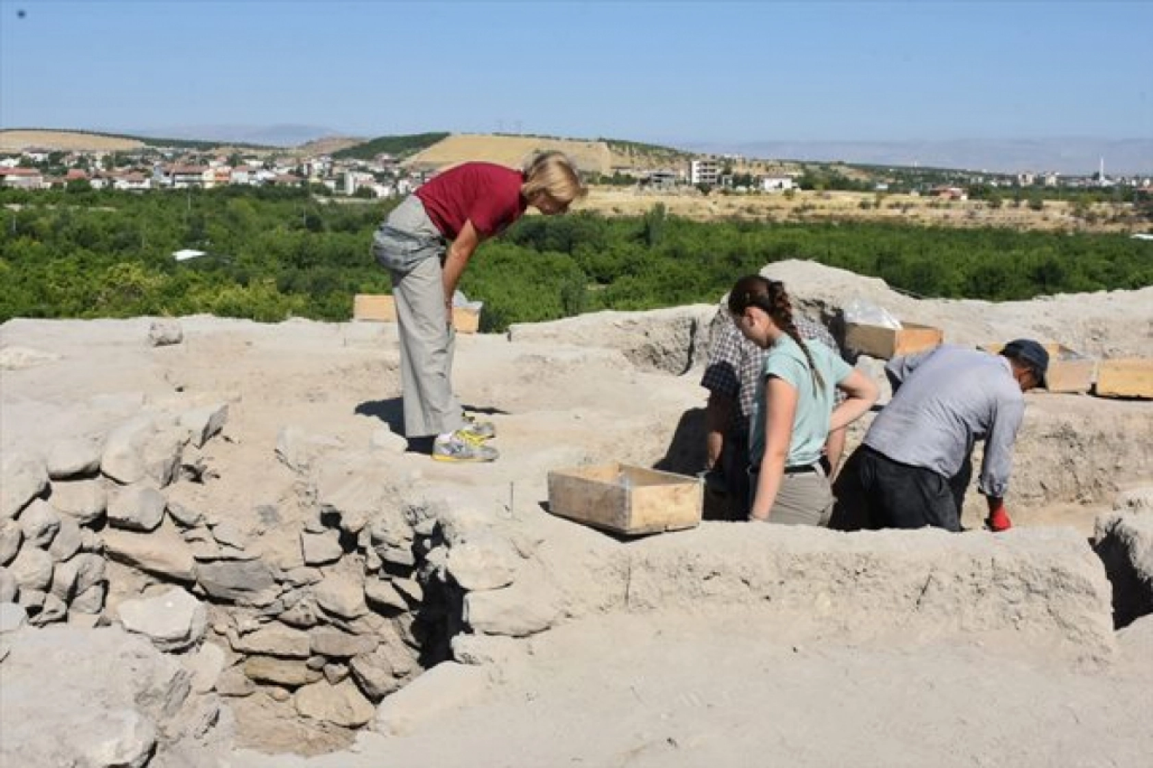 Arslantepe Höyüğü'nde 6 bin 400 yıllık fırın bulundu