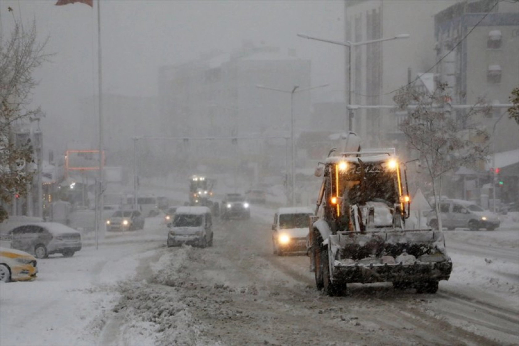 Malatya-Kayseri kara yolu ulaşıma kapandı