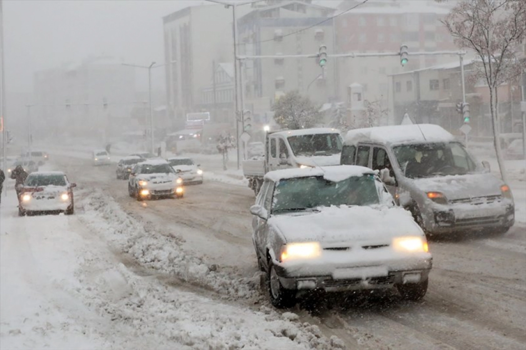Malatya-Kayseri kara yolu ulaşıma kapandı