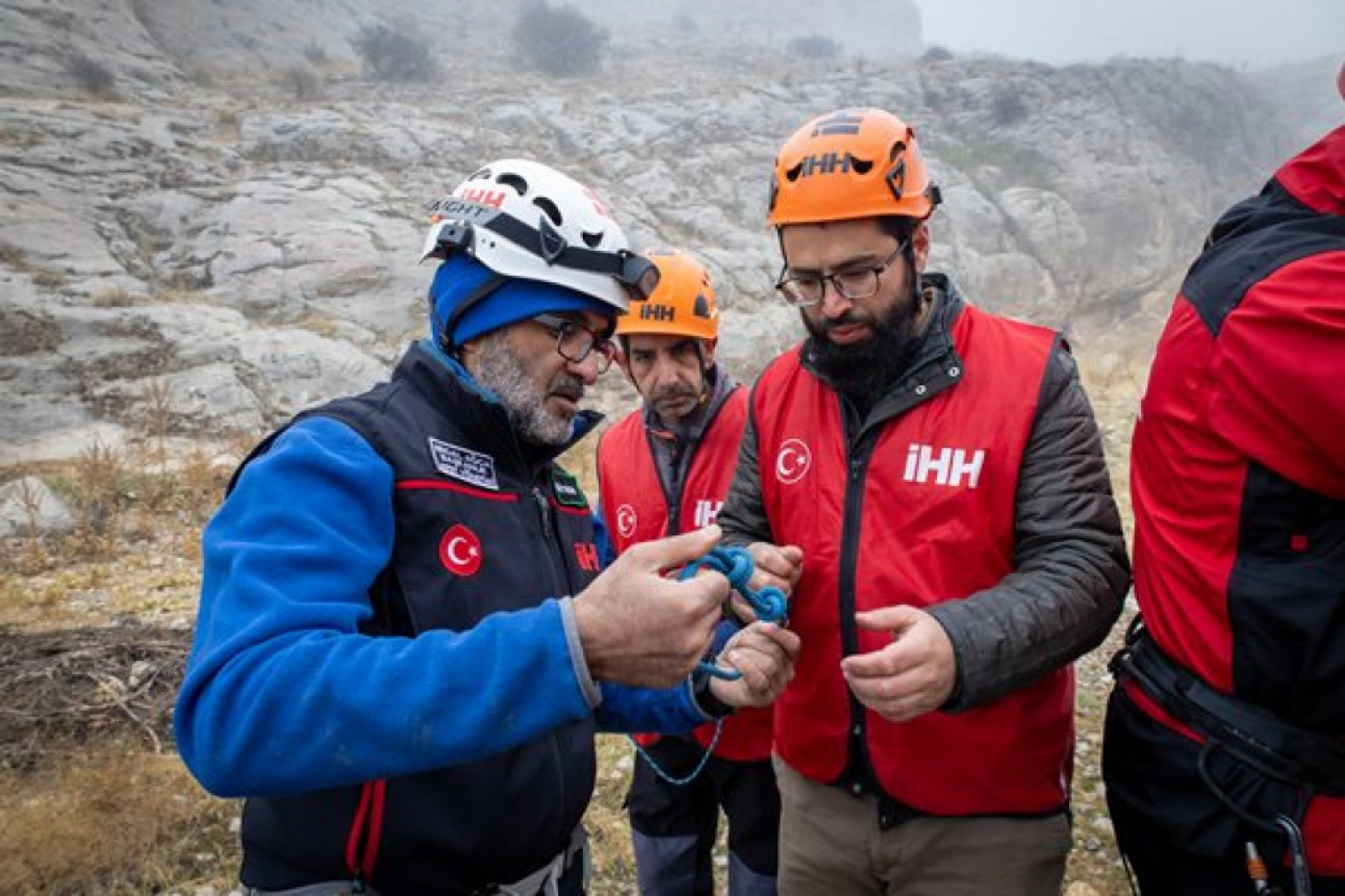 Deprem ve Sel Müdahaleleri İçin İHH Personeli Yeni Teknikler Öğrendi