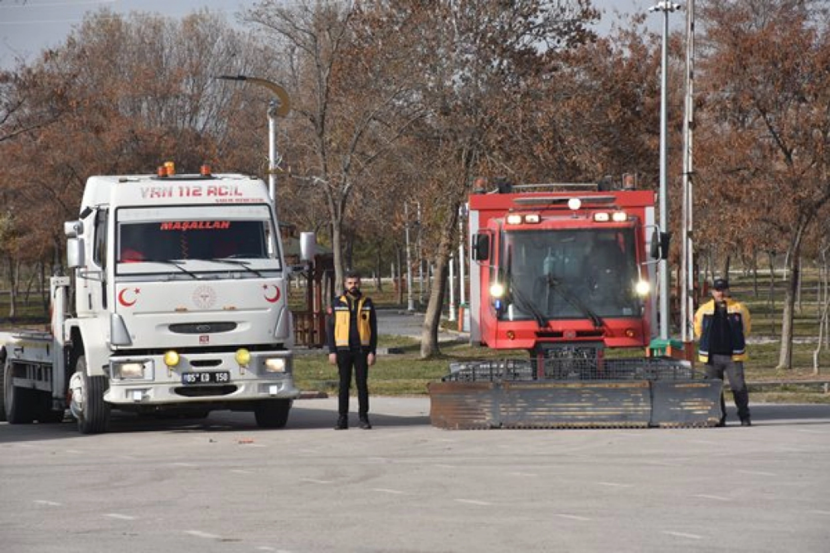 Sağlık ekipleri çetin kış şartlarına hazır