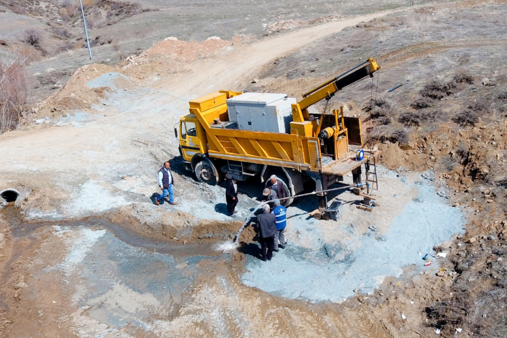 Susuzluktan ciğerimiz söküldü