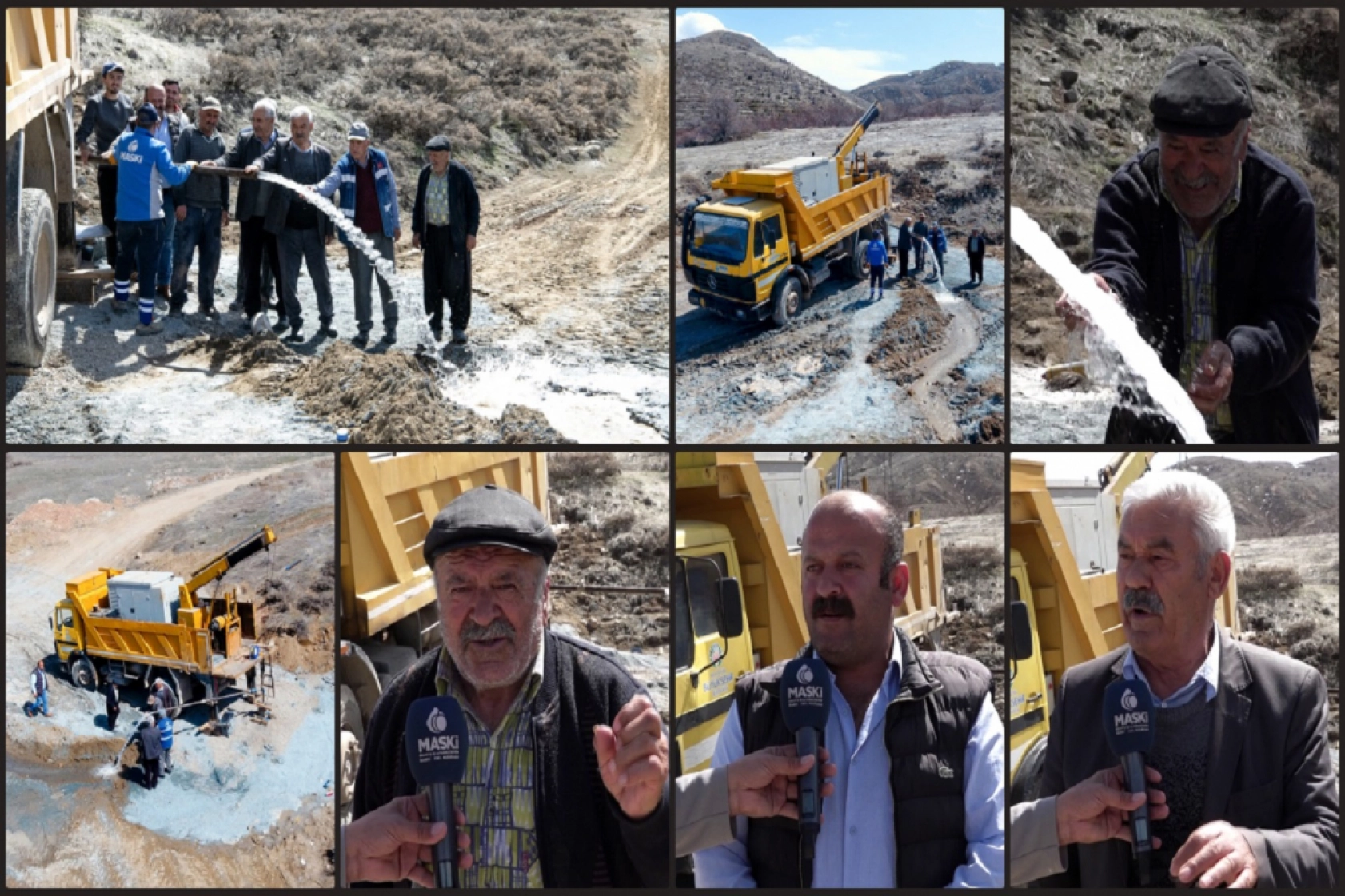 Susuzluktan ciğerimiz söküldü