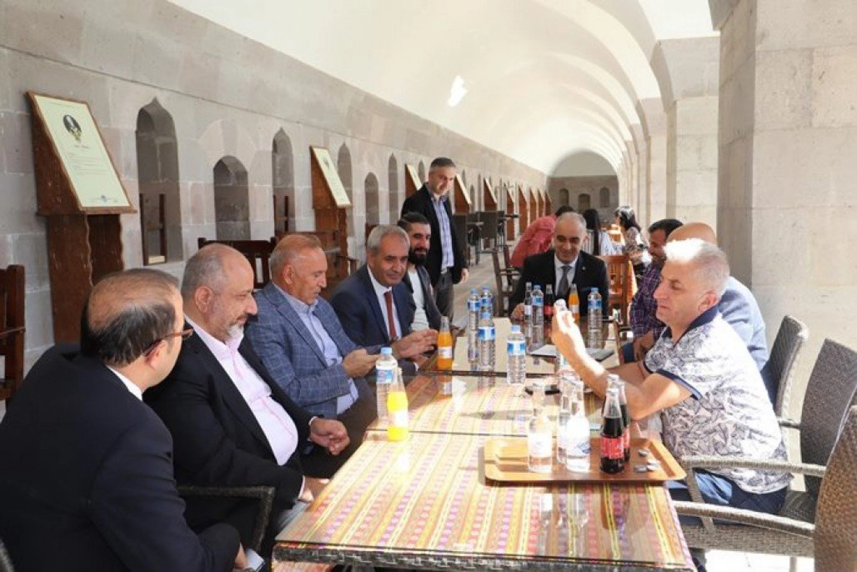 Turizmcilere İspendere Şifalı İçmeleri Tanıtımından Kareler