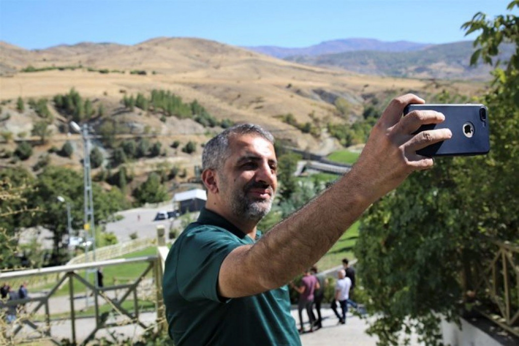 Turizmcilere İspendere Şifalı İçmeleri Tanıtımından Kareler