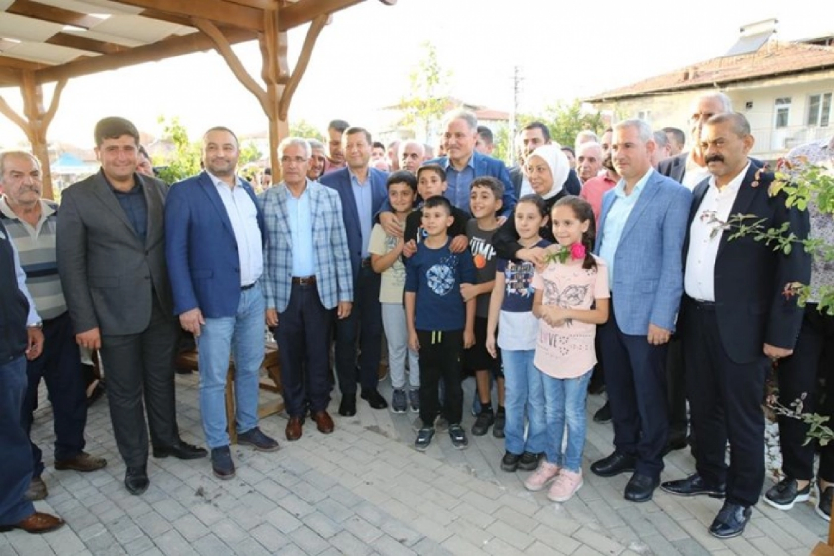 Battalgazi'de gül bahçesi Açılışından Kareler