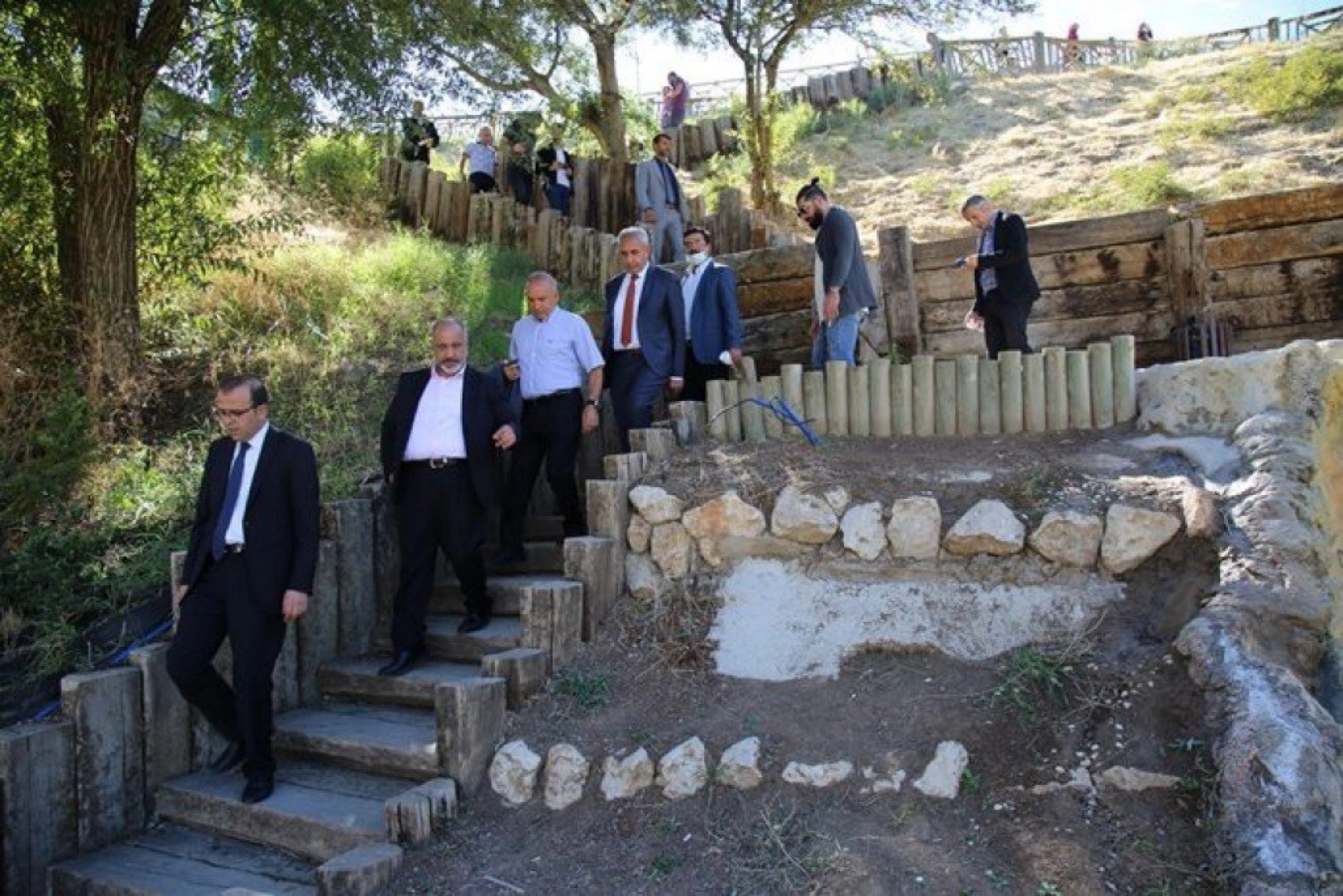 Turizmcilere İspendere Şifalı İçmeleri Tanıtımından Kareler